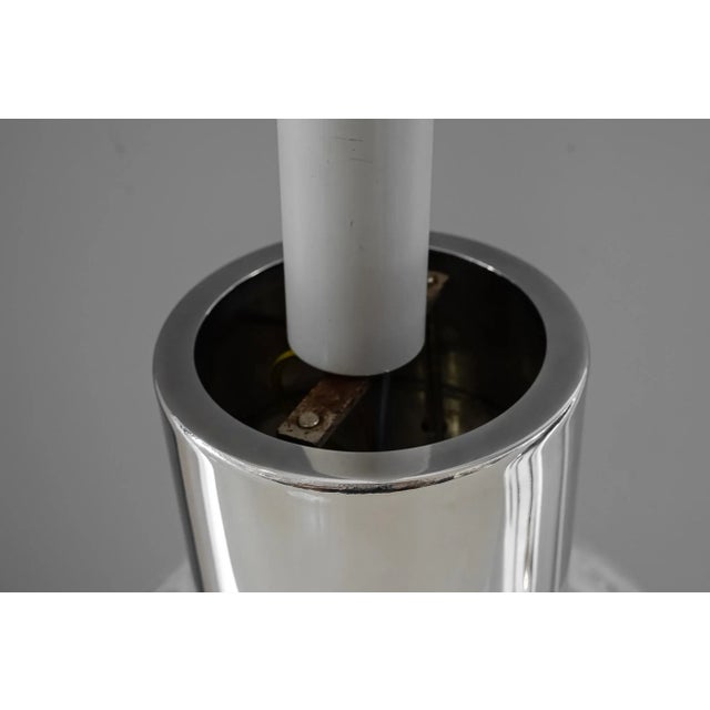 Glass Ceiling Lamp by J. T. Kalmar for Kalmar, 1960s For Sale - Image 9 of 10