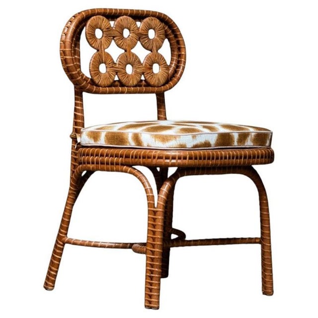 Bridget Chair in Stained Rattan by Popus Editions For Sale - Image 11 of 11