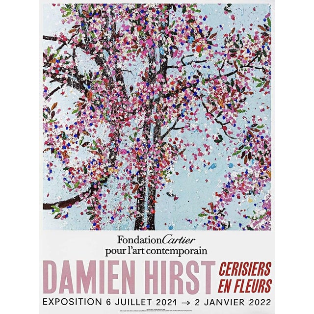Damien Hirst, Foundation Cartier Cerisiers en Fleurs Cherry, 2021, Set of 6 For Sale - Image 7 of 8