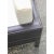 White Vintage Alligator Stiched Armchair For Sale - Image 8 of 8