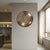 Deep Bronze Aluminum Tray & Wall Art with Chisel Texture - Large For Sale In Chicago - Image 6 of 9
