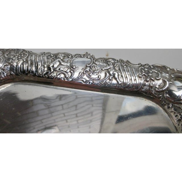 Metal Bruckmann & Son of Heilbronn, c.1900. Silver Tray For Sale - Image 7 of 7