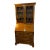 1970s Ethan Allen Solid Birch Drop Front Secretary Desk With Bookcase Hutch For Sale