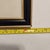1990s 1990s Framed Zebra Natural History Style Print - Black & Gold Wood Frame For Sale - Image 5 of 7