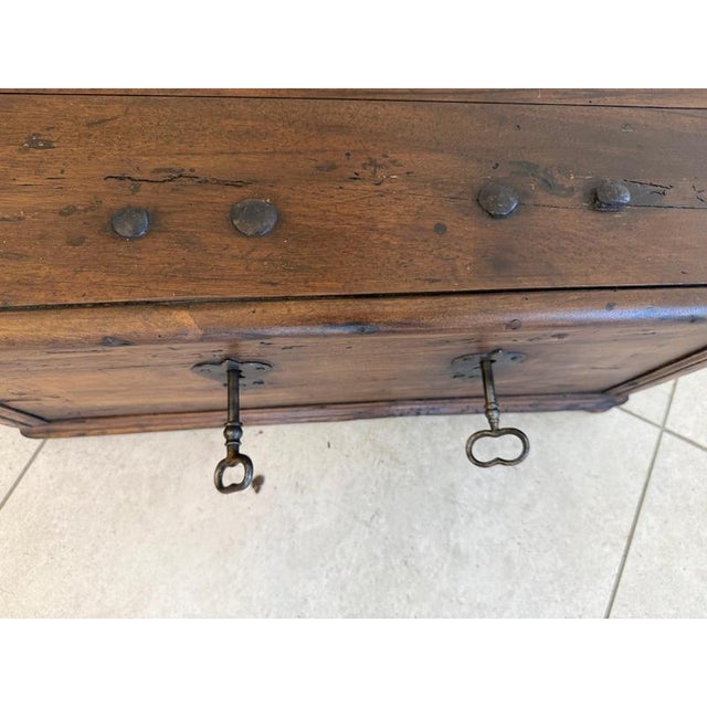 Wood Baroque Imperial Rustic Chest For Sale - Image 7 of 13