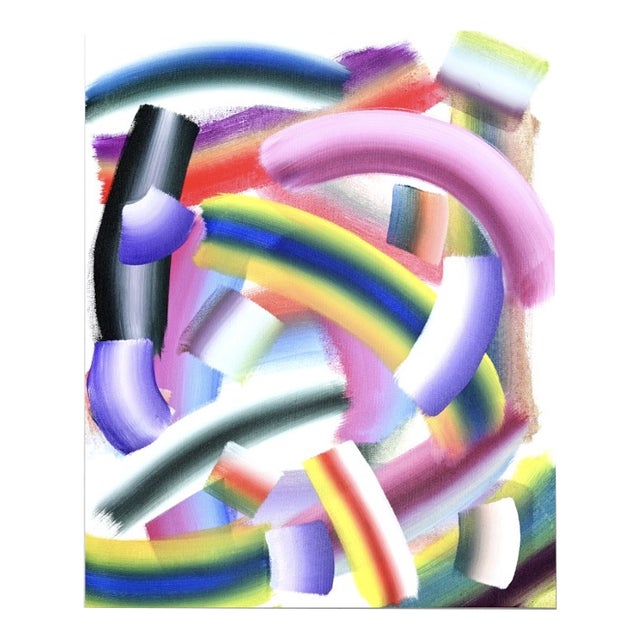 Sumit Mehndiratta, Soothbow, Acrylic on Canvas For Sale