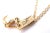 Salvatore Ferragamo Late 20th Century Salvatore Ferragamo Yellow Gold Enamel Shoe Pendant Necklace For Sale - Image 4 of 9