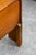 Mid Century Modern Headboard Bed Frame Full Size Cane Doors Walnut Vintage MCM For Sale - Image 10 of 11