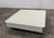 Modern White Lacquer Coffee Table Attributed to Willy Rizzo For Sale - Image 3 of 8