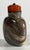 19th Century. Chinese Carved Macaroni Shadow Agate Snuff Bottle Chalcedony Translucent For Sale In Sacramento - Image 6 of 9