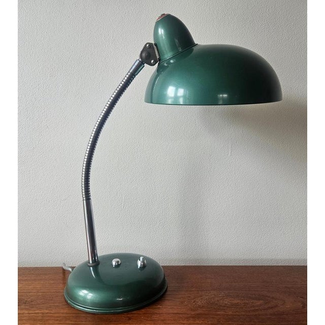 1950s Mid-Century Industrial Table Lamp by Helo Leuchten, Germany, 1950s For Sale - Image 5 of 15