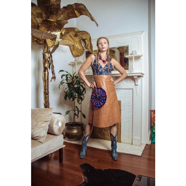 Maison Jansen 1970s Hollywood Regency Brass Banana Tree Sculpture Attributed to Maison Jansen For Sale - Image 4 of 12