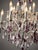 1990 Artisan Regency Purple Crystal Chandelier - 1 Pc For Sale - Image 4 of 17
