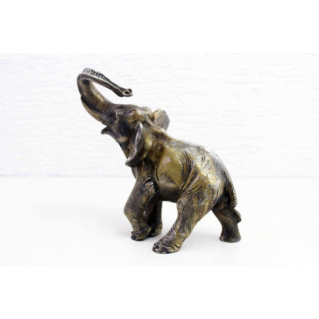 Mid-Century Metal Elephant Figurine, 1960s For Sale - Image 12 of 13