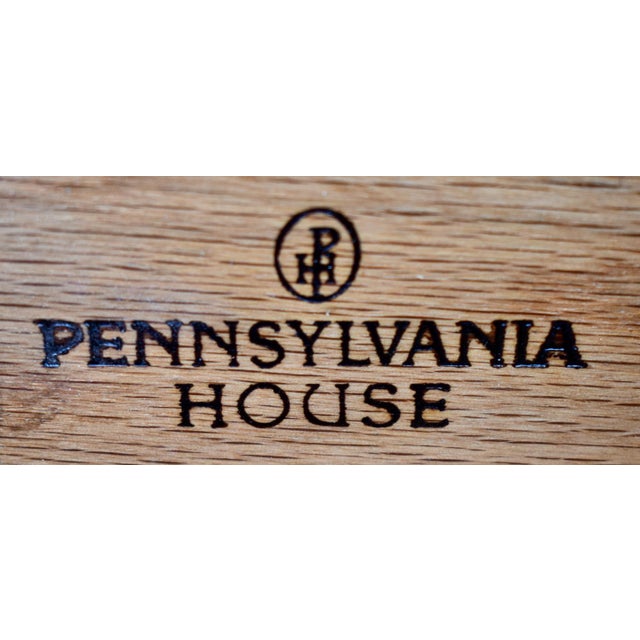 Brown Vintage Pennsylvania House Pair of Cherry Traditional Style Nightstands For Sale - Image 8 of 13