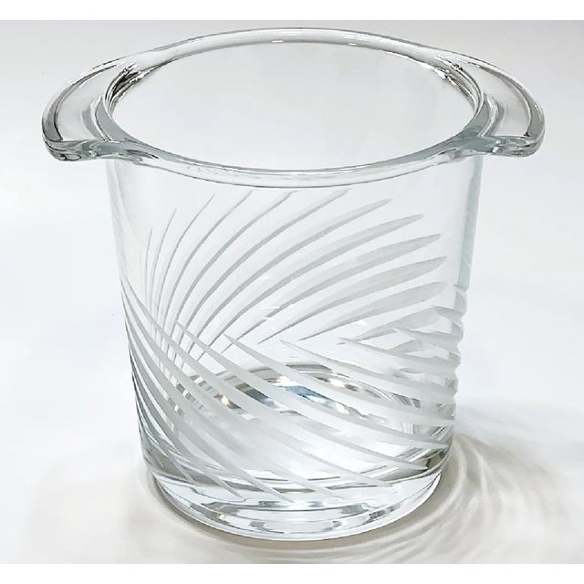 Contemporary Cut Crystal Ice Bucket or Champagne Holder For Sale - Image 15 of 18