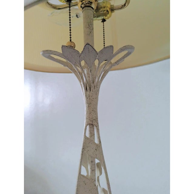 Contemporary 1980s Frederick Cooper Table Lamp, Shade & Finial Included For Sale - Image 3 of 8