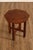 High Quality American Made Solid Oak Octagonal Top Side Table, #89 Finish