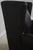 Animal Skin Frontgate Black Leather High Quality Club Wing Chair For Sale - Image 7 of 18