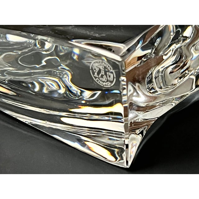 1980s Late 20th Century Baccarat Art Crystal Horse Head by Tauni De Lesseps For Sale - Image 5 of 5