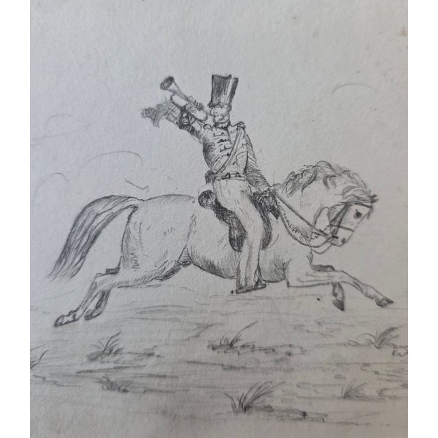 Mid 19th Century After Carle Vernet Framed Lithograph Reproduction For Sale In New York - Image 6 of 8