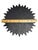French Style Gilded Wood Cut Sunburst Wall Mirror 12" For Sale - Image 4 of 4