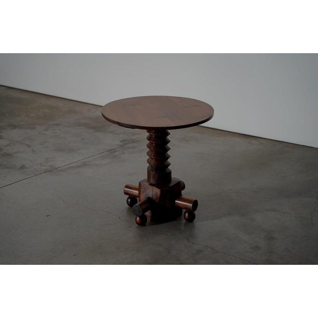 Rustic Side Table, France, 1950s For Sale - Image 9 of 9
