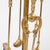 Metal 1950s Spanish Revival Brass Don Quixote Fireplace Tools Set - 5 Pieces For Sale - Image 7 of 7