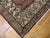 1850s Pink Rose Medallion Antique Persian Serab Rug 4'0" X 5'0" Knotted Wool Carpet For Sale - Image 4 of 4