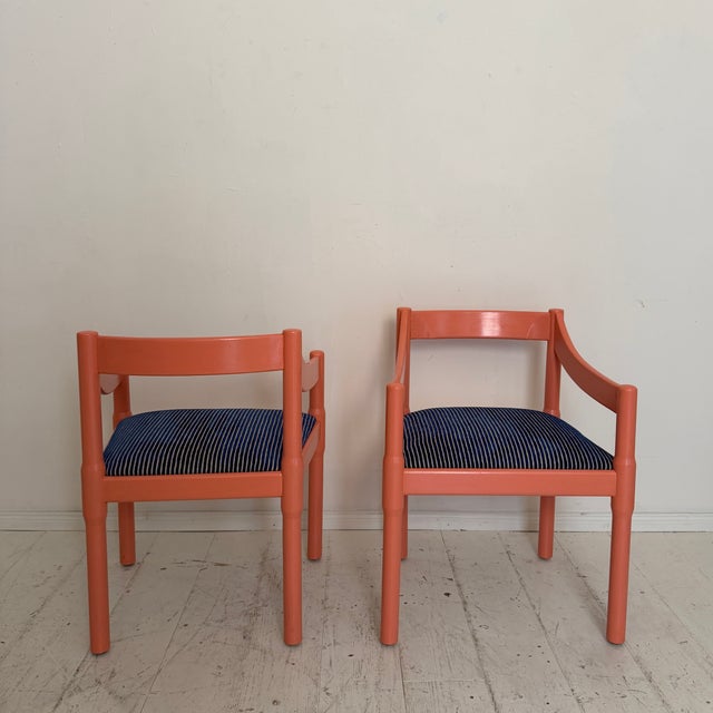 Carimate Chairs by Vico Magistretti for Cassina, Italy, 1960, Set of 2 For Sale - Image 10 of 17