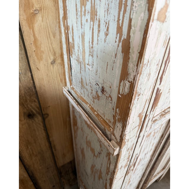 Small Parisian Wardrobe, 1940s For Sale - Image 10 of 14