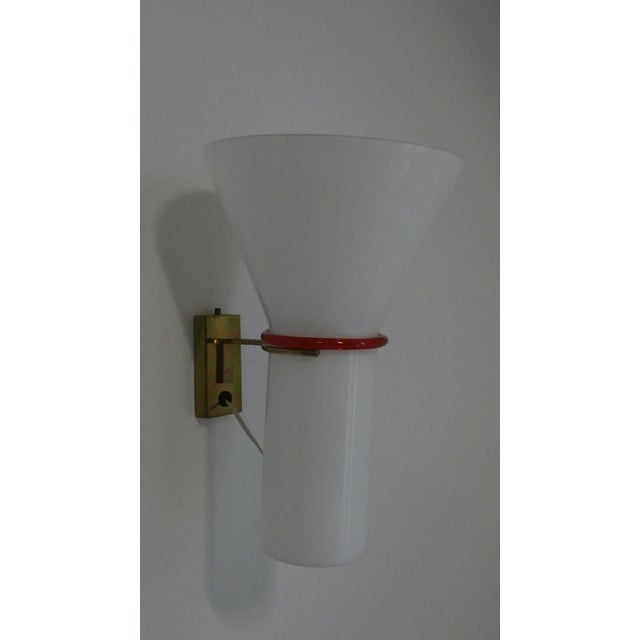 Murano Glass Wall Lamp from Leucos, Italy, 1970s For Sale - Image 12 of 14
