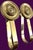 French Art Deco Brass Curtain Holdbacks, 1940s, Set of 2 For Sale - Image 9 of 9