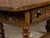 Spanish Colonial 18th Century Walnut Table with Four Richly Carved Drawers For Sale - Image 4 of 12