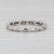 0.20ctw Diamond Band 18k White Gold Stackable Wedding Ring Size 6 For Sale In Greensboro - Image 6 of 8