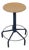 Vintage Five-Legged Stool, 1970s For Sale