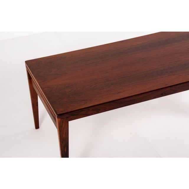 Danish Rosewood Coffee Table by Johannes Andersen for Silkeborg, 1960s For Sale - Image 12 of 17