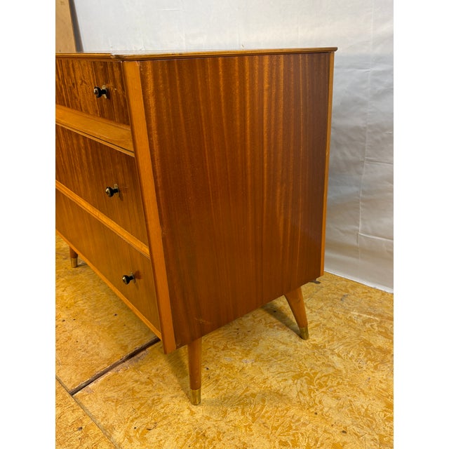 Wood Mid-Century Teak Chest of Drawers from Austinsuite, 1960s For Sale - Image 7 of 11