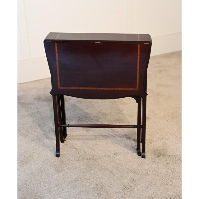 Edwardian Serving Table, 1900s For Sale - Image 12 of 13