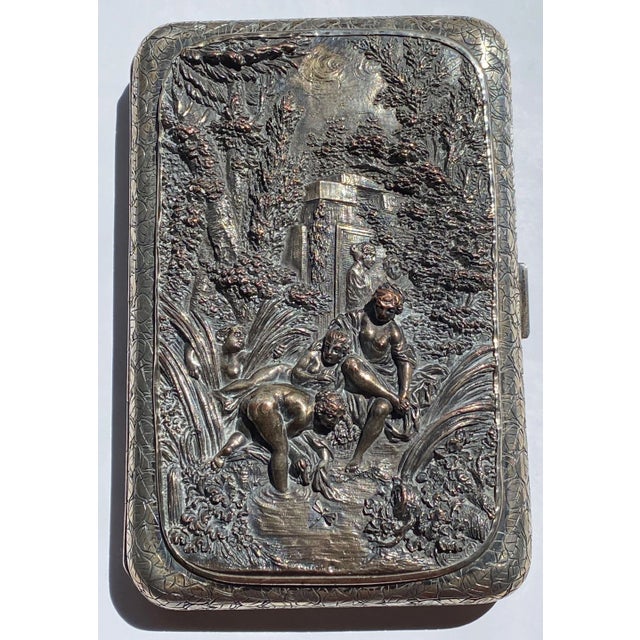 Kde Domov Muj Czech Anthem Antique Silver Case For Sale - Image 4 of 13