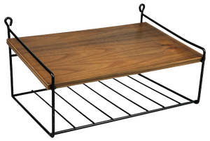 Vintage Teak Wall Shelf, 1960s