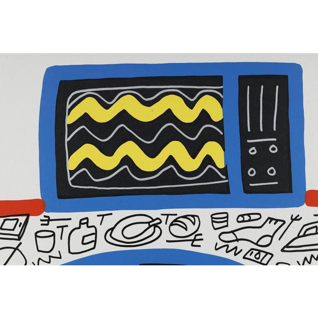 François Boisrond, Large Diptych, 1986, Silkscreen Prints, Set of 2 For Sale - Image 11 of 18