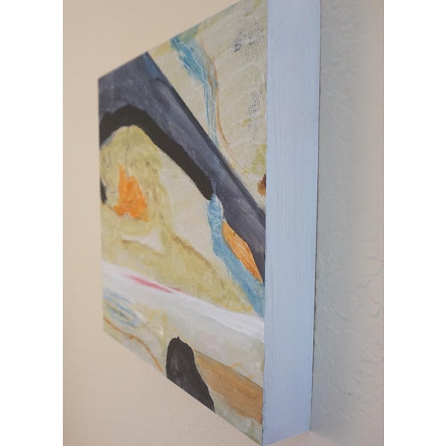 Abstract "Inyo County" Abstract Landscape Painting by Laurie MacMillan For Sale - Image 3 of 4