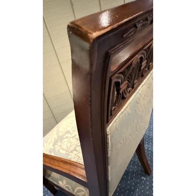 1990s Henredon Grand Provenance Collection Neoclassical Dining Chairs – Set of 8 For Sale - Image 16 of 18