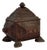 Antique Tramp Art Bank Box For Sale