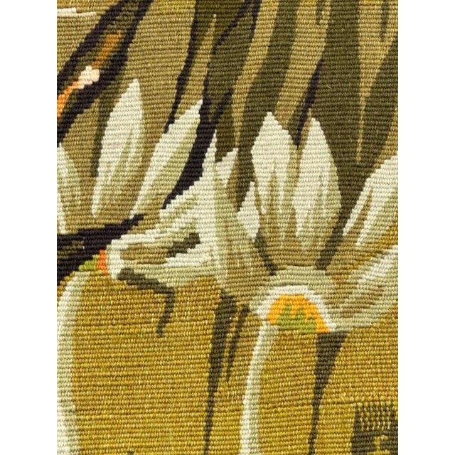 Textile Modern French Aubusson Tapestry by Rene Fumeron, 1950s For Sale - Image 7 of 18