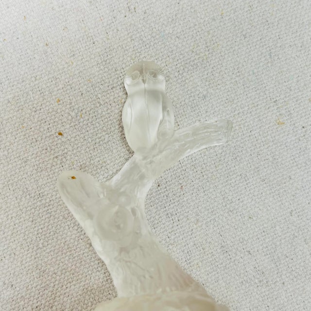 Late 20th Century Fenton Owl on a Branch For Sale - Image 5 of 8