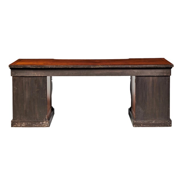 Traditional Early 19th Century Regency Mahogany Sideboard With Ebony Inlays For Sale - Image 3 of 18