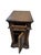 Spanish Colonial Chairside Table With Ostrich Leather Top For Sale - Image 9 of 11