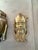 1970s Brass Asian Masks - A Pair For Sale - Image 5 of 10